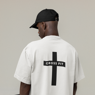 Crossfit Gym Oversized T-shirt met print op de achterkant
