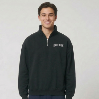 Christ is King Half Zip Sweater