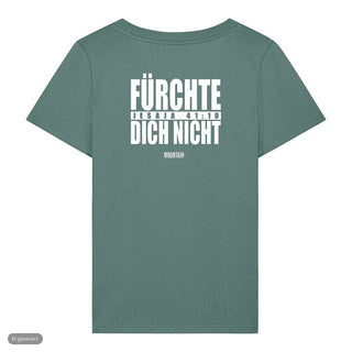 Fürchte dich nicht Typo Frauenshirt, Green Bay, Rückseite