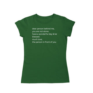 Beste persoon dames T-shirt