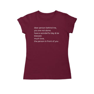 Beste persoon dames T-shirt