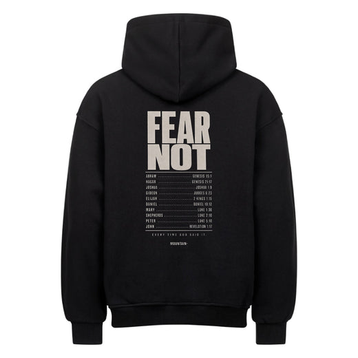 Fear Not Tour Oversize Hoodie Front & Back
