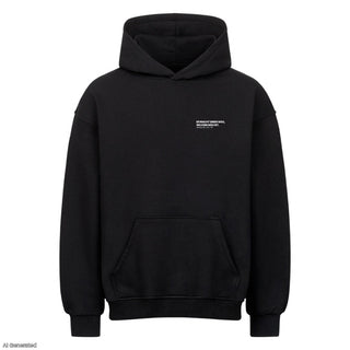 Schwarz – Oversize Hoodie
