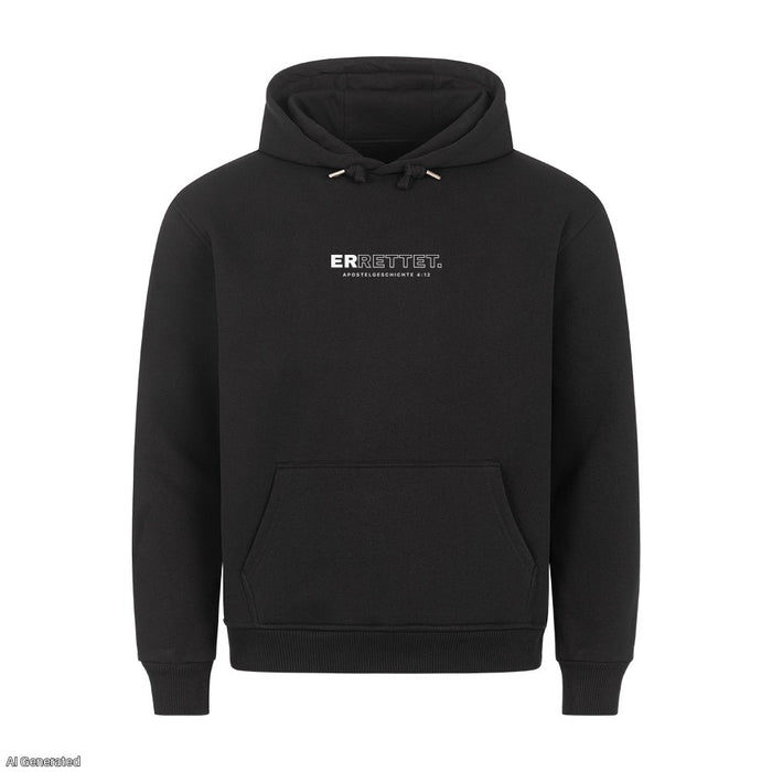 Er rettet Apostelgeschichte 4:12 Hoodie