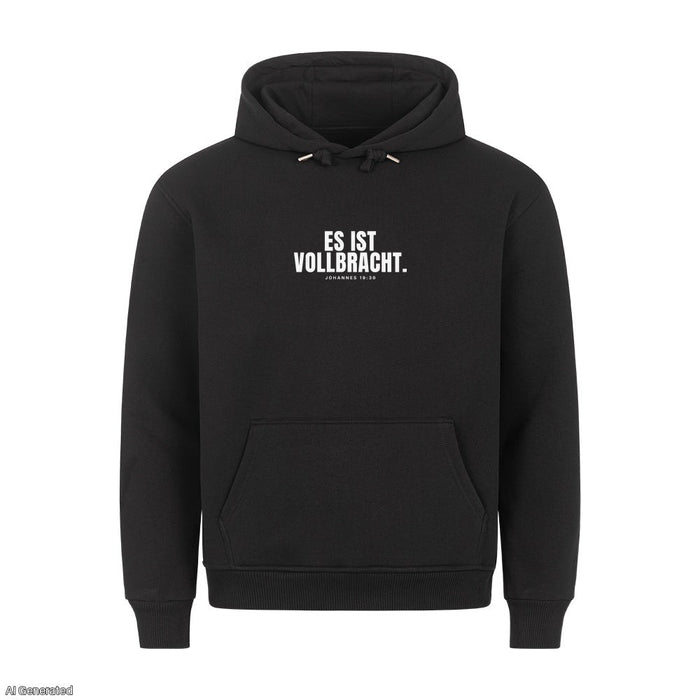 Es ist vollbracht Johannes 19:30 Hoodie