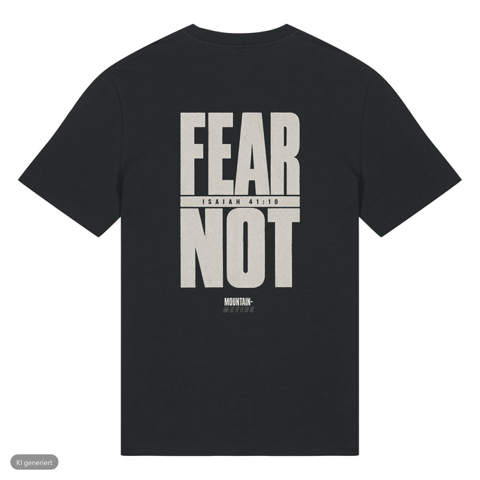 Fear Not Typo T-Shirt Front & Backprint