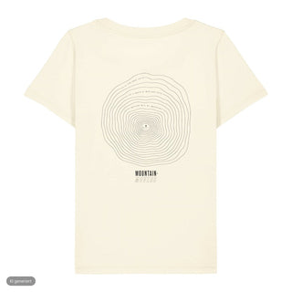 Mustard Seed Höhenlinien Frauenshirt, Beige, Rückseite