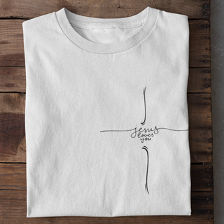 Cross Jesus loves you T-Shirt