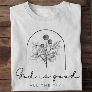 God is good floral T-Shirt