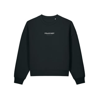 Fear Not Oversize Sweatshirt Jesaja 41:10 Vorderseite
