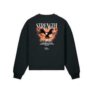 Strength Streetwear Oversize Sweatshirt Backprint Rückseite
