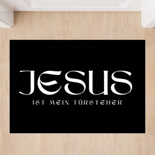 Jesus ist mein Türsteher Fußmatte