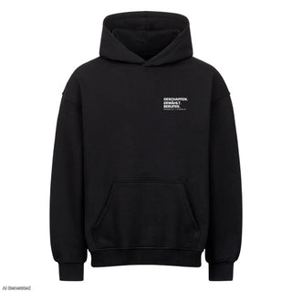 Schwarz – Oversize Hoodie