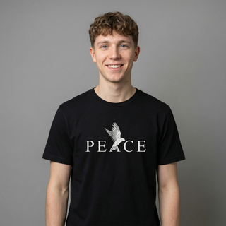 Peace Oversized T-Shirt, christliche Streetwear von Mountain Movers