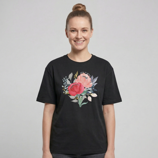 Grow in Grace Aquarell Oversized Shirt, christliche Streetwear von Mountain Movers