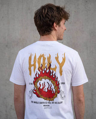 Holy Shirt Backprint, christliche Streetwear von Mountain Movers