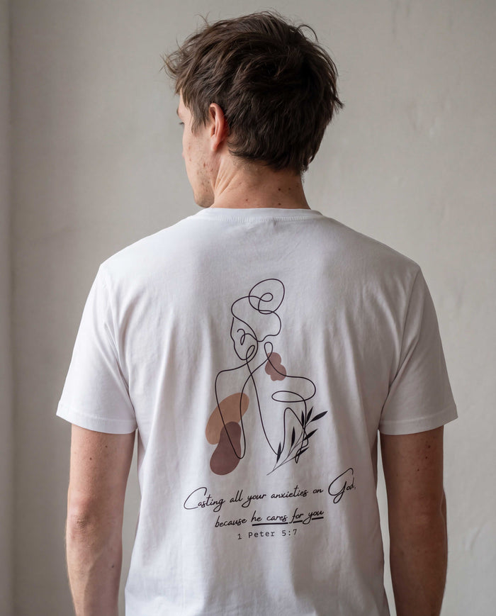 He cares for you Shirt Rugprint