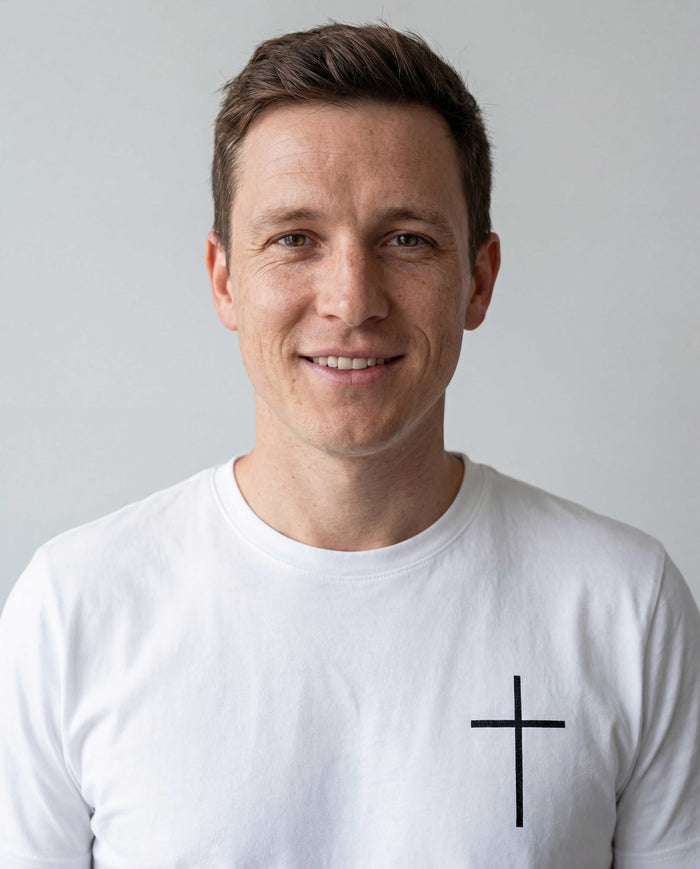 Kruis Shirt Minimalistisch