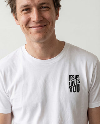jesus loves you Shirt, christliche Streetwear von Mountain Movers