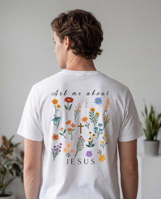 Ask me about Jesus, christliche Streetwear von Mountain Movers