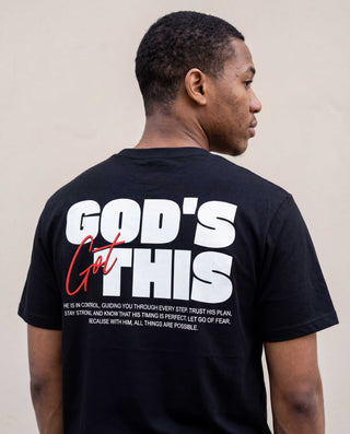God's Got This Shirt Backprint, christliche Streetwear von Mountain Movers