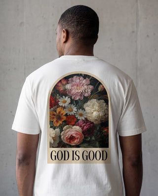 God is Good Vintage Shirt, christliche Streetwear von Mountain Movers