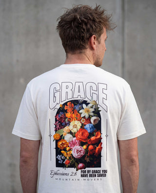Grace Flower Ephesian Shirt, christliche Streetwear von Mountain Movers