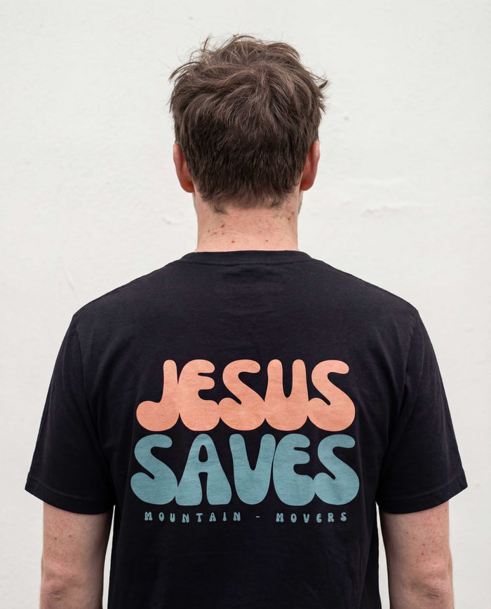 Jesus Saves Shirt Rugprint