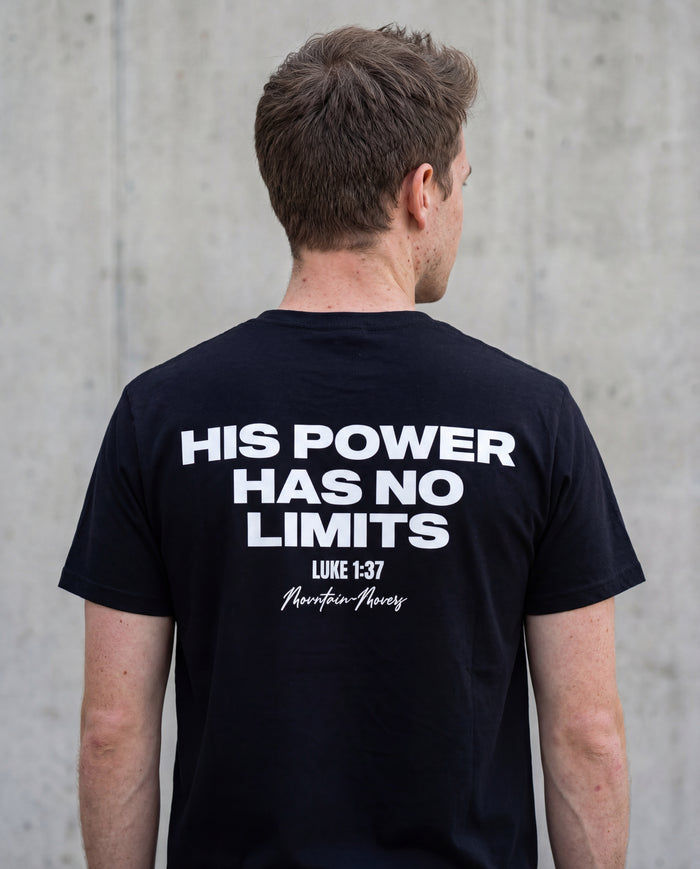 HIS POWER shirt back print