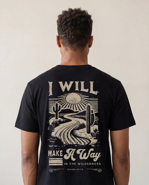 Way in the Wilderness Shirt Backprint