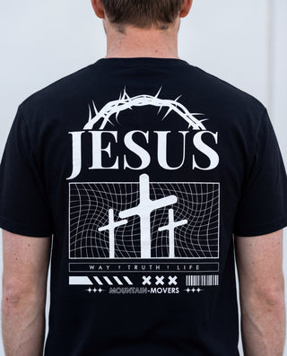 Jesus Way Truth Life Shirt, christliche Streetwear von Mountain Movers