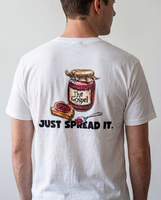 Just spread it (Gospel) Shirt BackPrint, christliche Streetwear von Mountain Movers