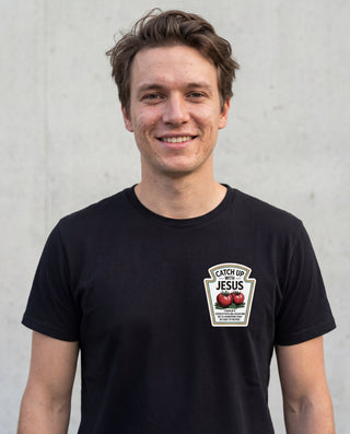 Catch up with Jesus Shirt, christliche Streetwear von Mountain Movers