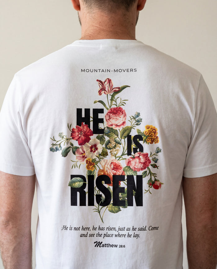 He is Risen Streetwear Shirt BackPrint