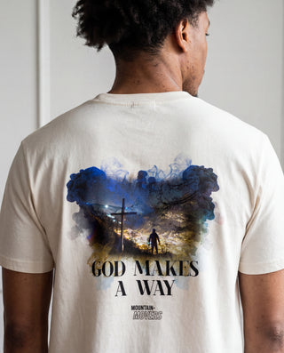 God makes a Way Shirt, christliche Streetwear von Mountain Movers
