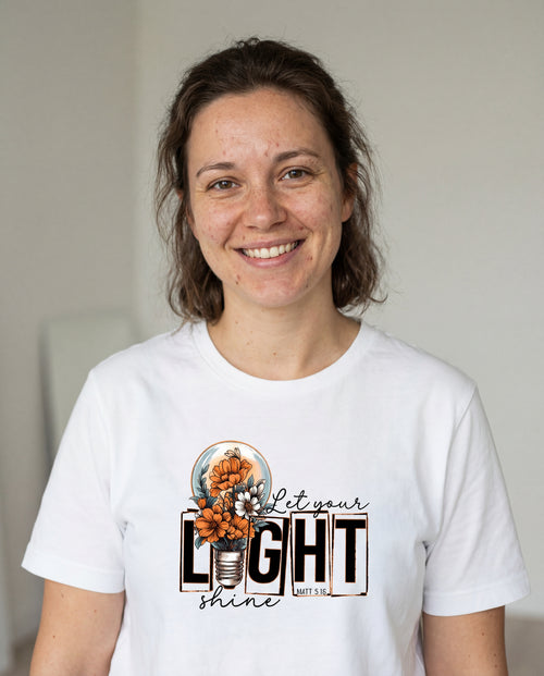 Let your light shine Frauen Shirt