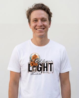 Let your Light shine Shirt, christliche Streetwear von Mountain Movers