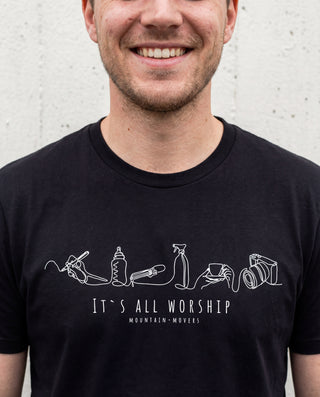 It´s all worship Shirt, christliche Streetwear von Mountain Movers