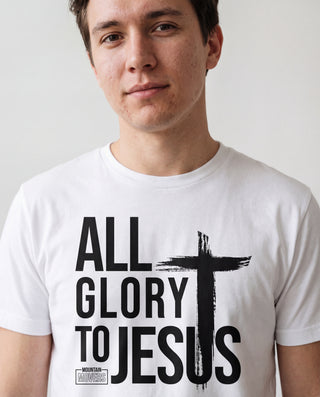 All Glory to Jesus Shirt, christliche Streetwear von Mountain Movers