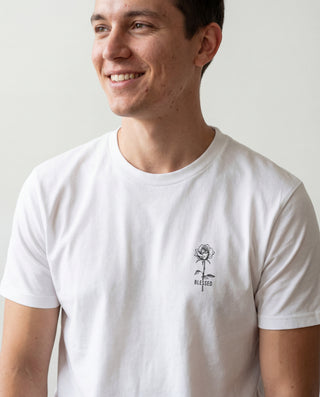 Blessed Rose Little Shirt, christliche Streetwear von Mountain Movers