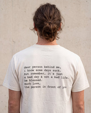 Dear Person T-Shirt Backprint