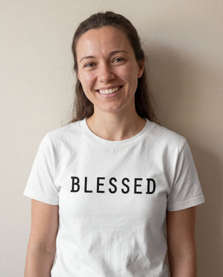 Blessed T-Shirt schwarz, Mountain Movers christliche Streetwear