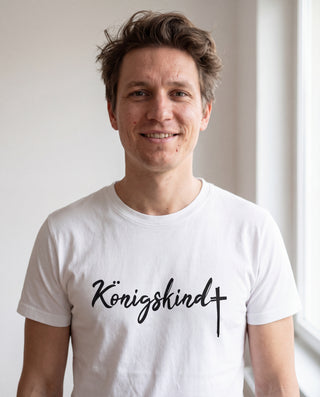 Königskind T-Shirt schwarz, Mountain Movers christliche Streetwear