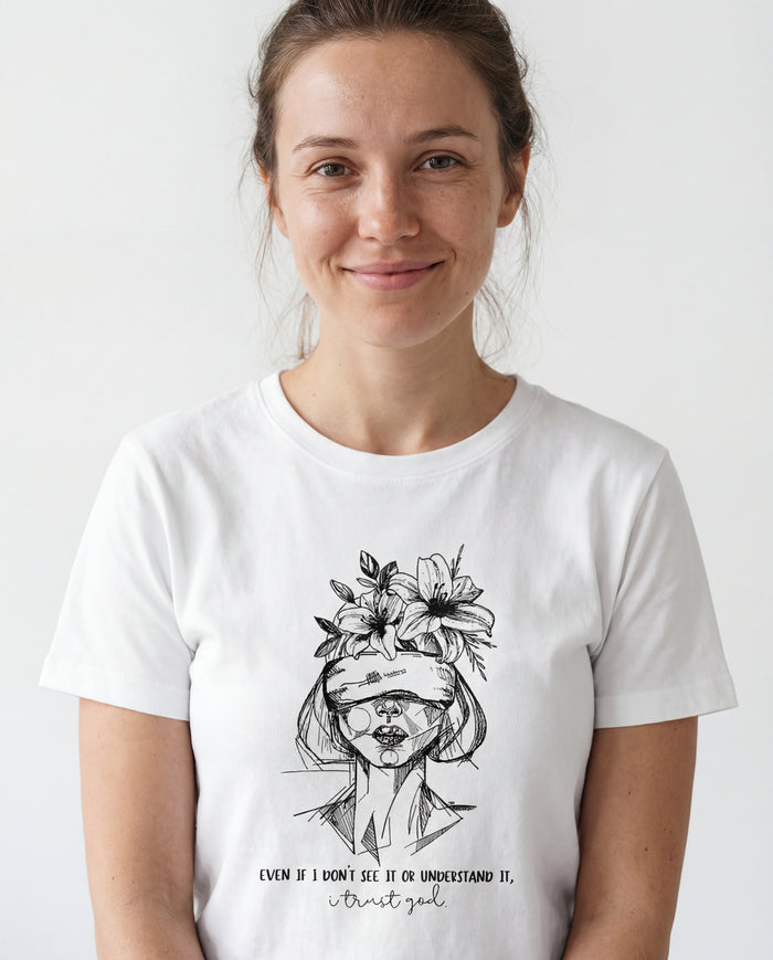 Vertrouwen op God T-shirt