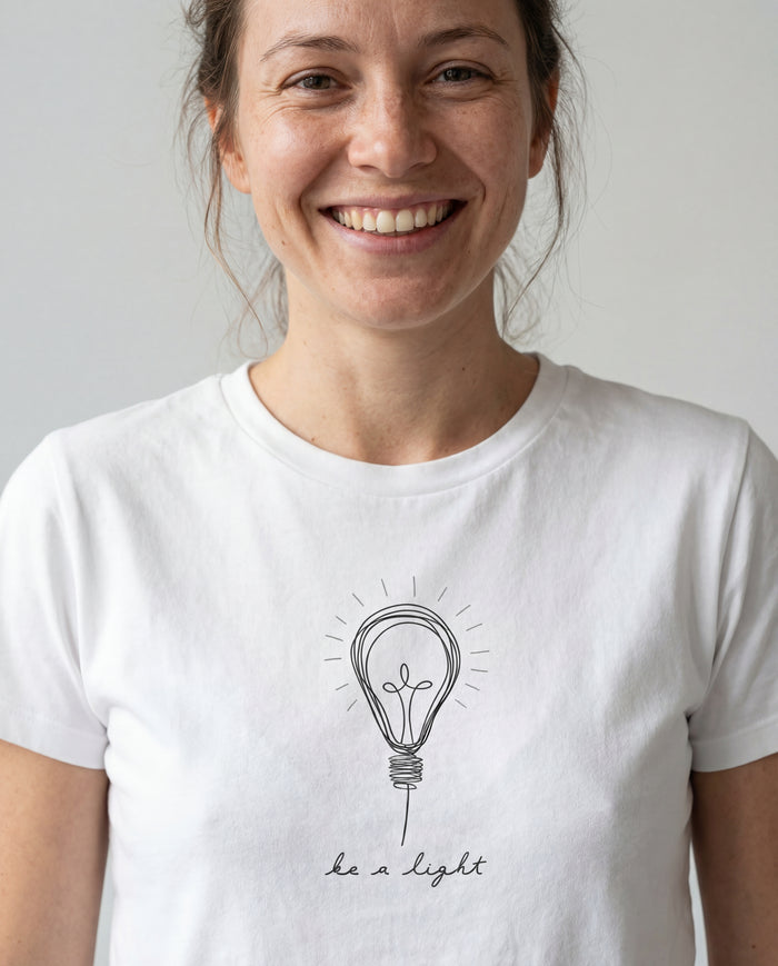 Wees een licht T-shirt