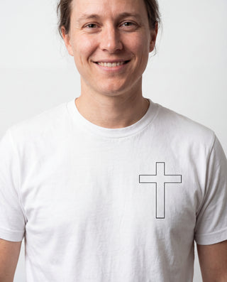 Kreuz T-Shirt schwarz, Mountain Movers christliche Streetwear