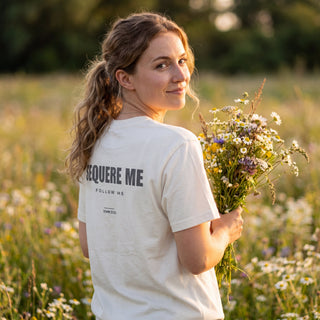 Sequere Me Shirt BackPrint, christliche Streetwear von Mountain Movers