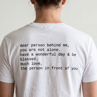 Dear Person T-Shirt Backprint