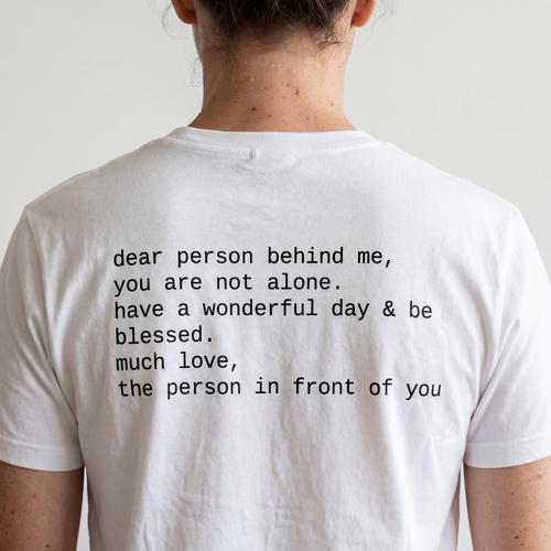 Dear Person T-Shirt Backprint