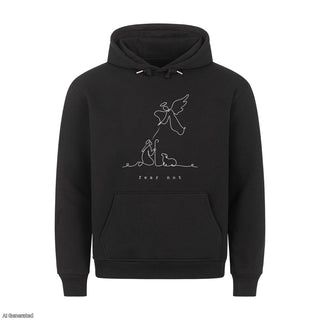 Fear Not Christmas Hoodie Schwarz